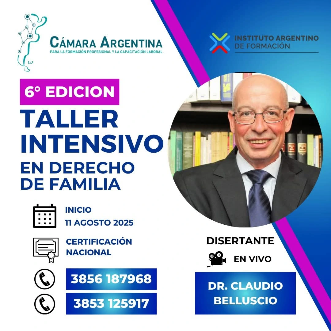 6° TALLER INTENSIVO EN DERECHO DE FAMILIA