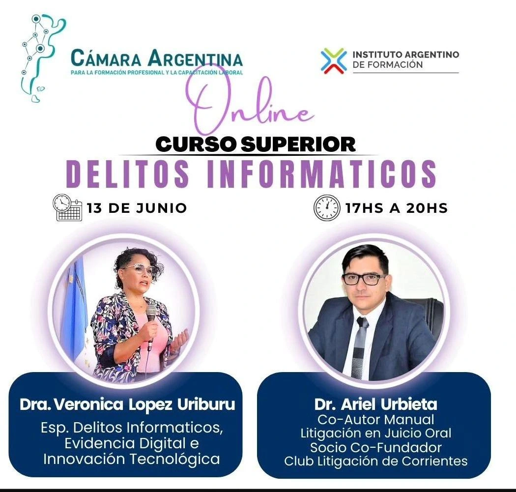 CURSO SUPERIOR EN DELITOS INFORMÁTICOS